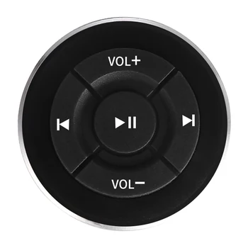 Bluetooth-съвместими Медии Дистанционно Управление на Волана Колело MP3 Музикален Плейър Управление на Смартфон Затвор Мотоциклет Автомобилен Комплект За Стайлинг