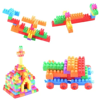 Играчки от градивните блокове с големи частици за момчета, Сглобяеми забавни детски Играчки за Момчета и Момичета от 3-6 години, играчки от градивните блокове